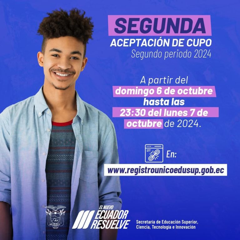 2DA ACEPTACIÓN CUPO